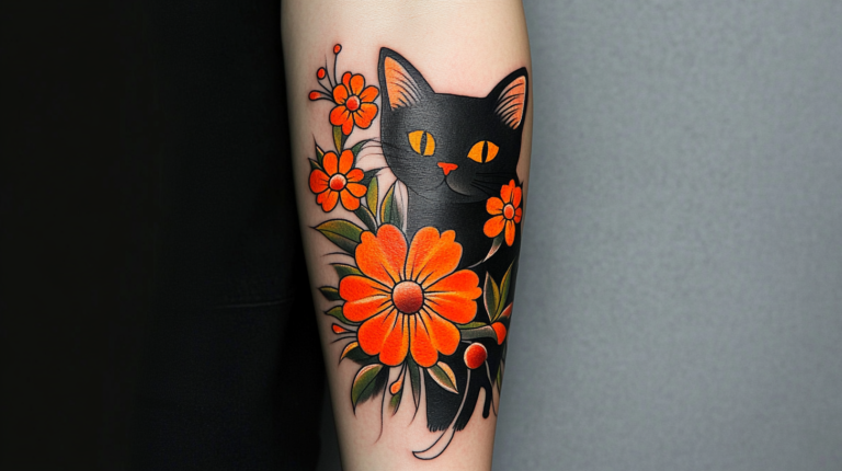 20+ Purrfect Cat Tattoos That Have The Whole Internet Meowing