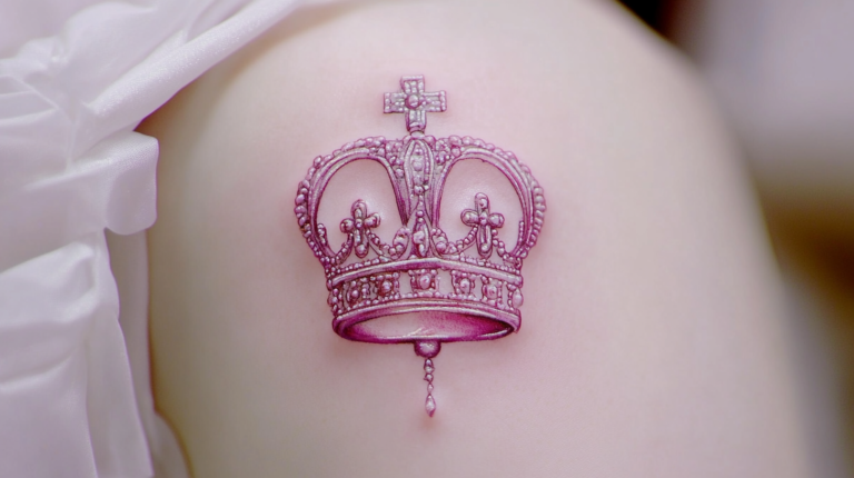 20+ Crown Tattoos That Will Make You Feel Like Royalty