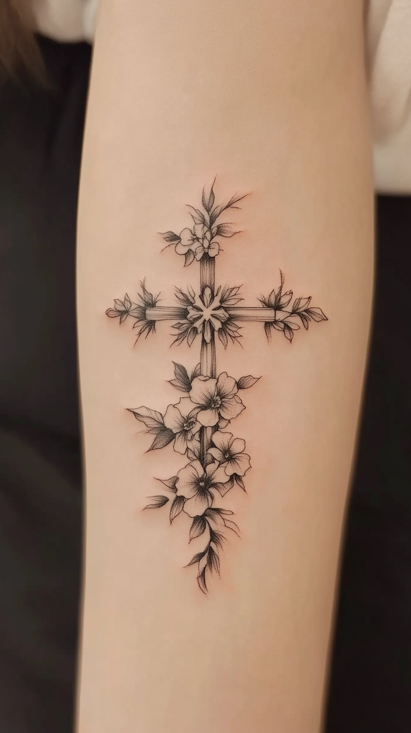 20+ Sacred Cross Tattoos Designs That Are More Than Just Symbols ...